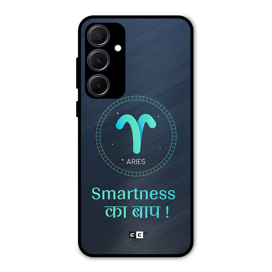 Smart Aries Metal Back Case for Galaxy A35