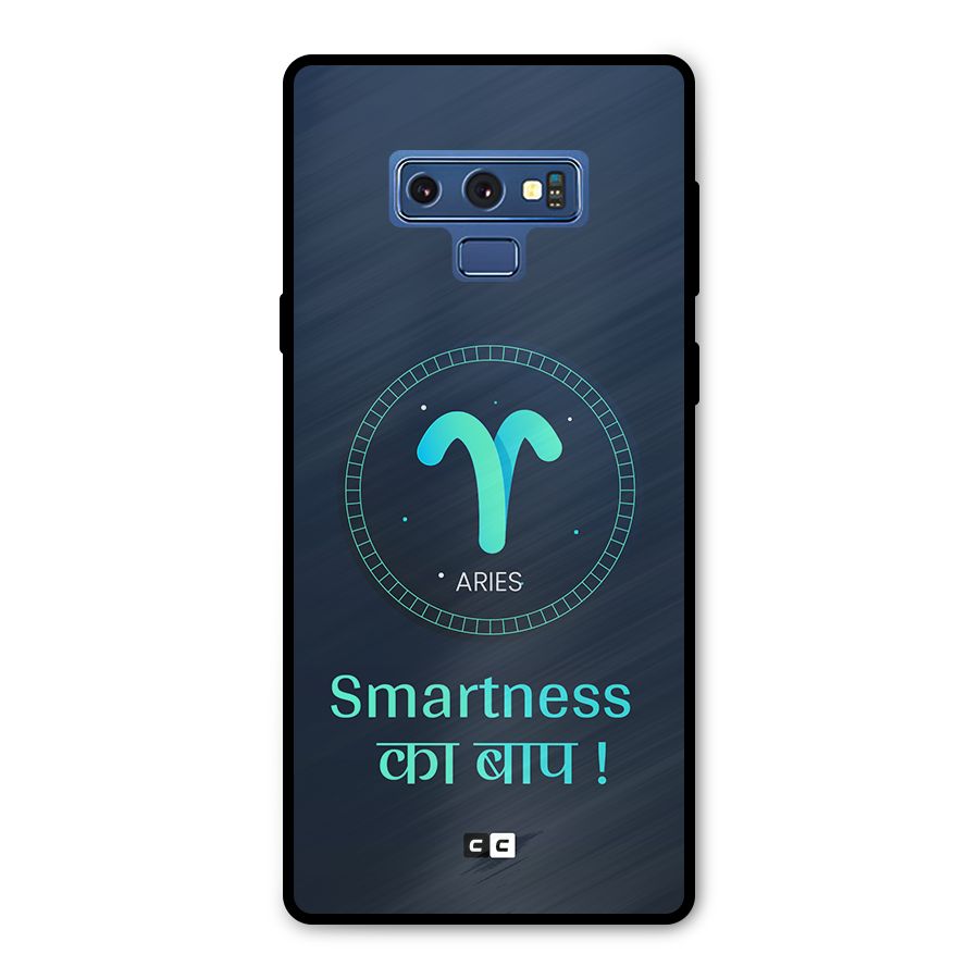 Smart Aries Metal Back Case for Galaxy Note 9
