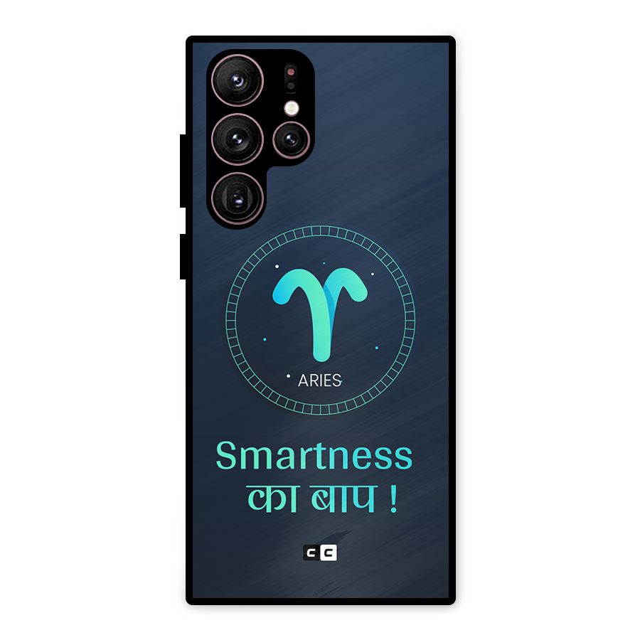 Smart Aries Metal Back Case for Galaxy S22 Ultra 5G