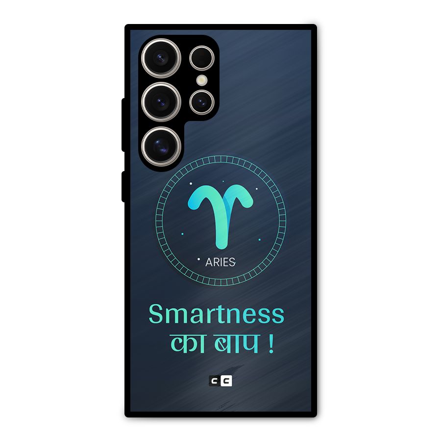 Smart Aries Metal Back Case for Galaxy S24 Ultra