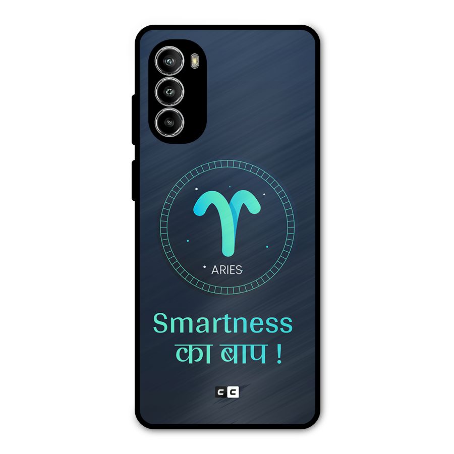 Smart Aries Metal Back Case for Moto G52