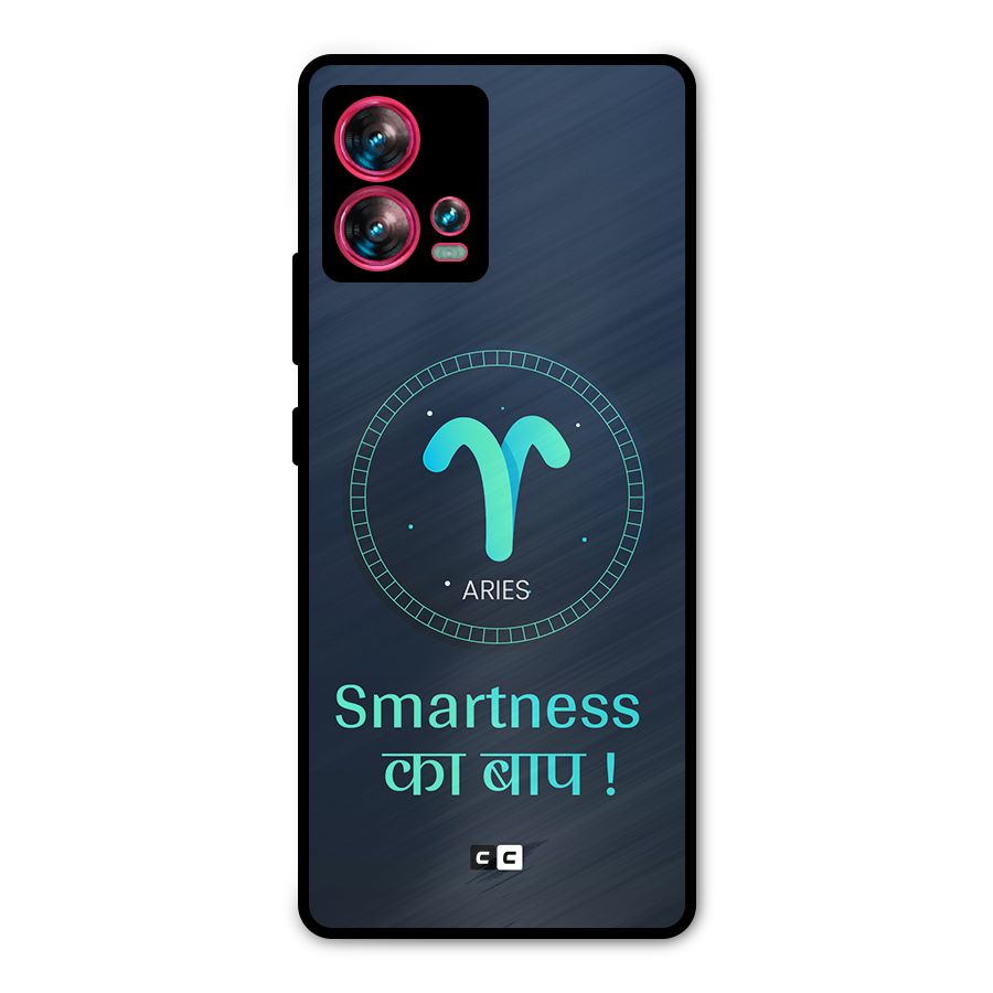 Smart Aries Metal Back Case for Motorola Edge 30 Fusion