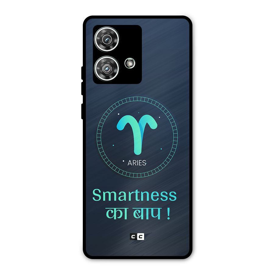 Smart Aries Metal Back Case for Motorola Edge 40 Neo