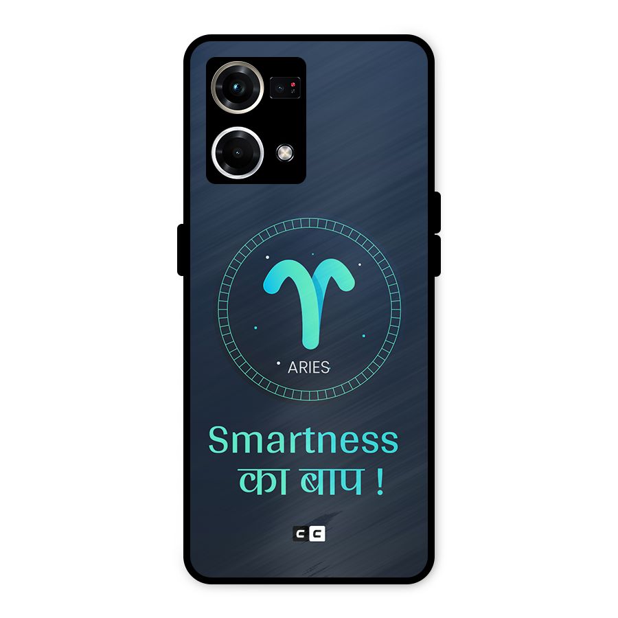Smart Aries Metal Back Case for Oppo F21s Pro 4G