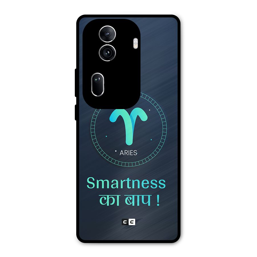 Smart Aries Metal Back Case for Oppo Reno11 Pro 5G