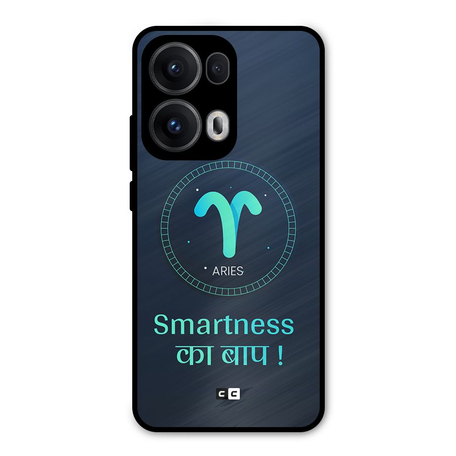 Smart Aries Metal Back Case for Oppo Reno13 Pro