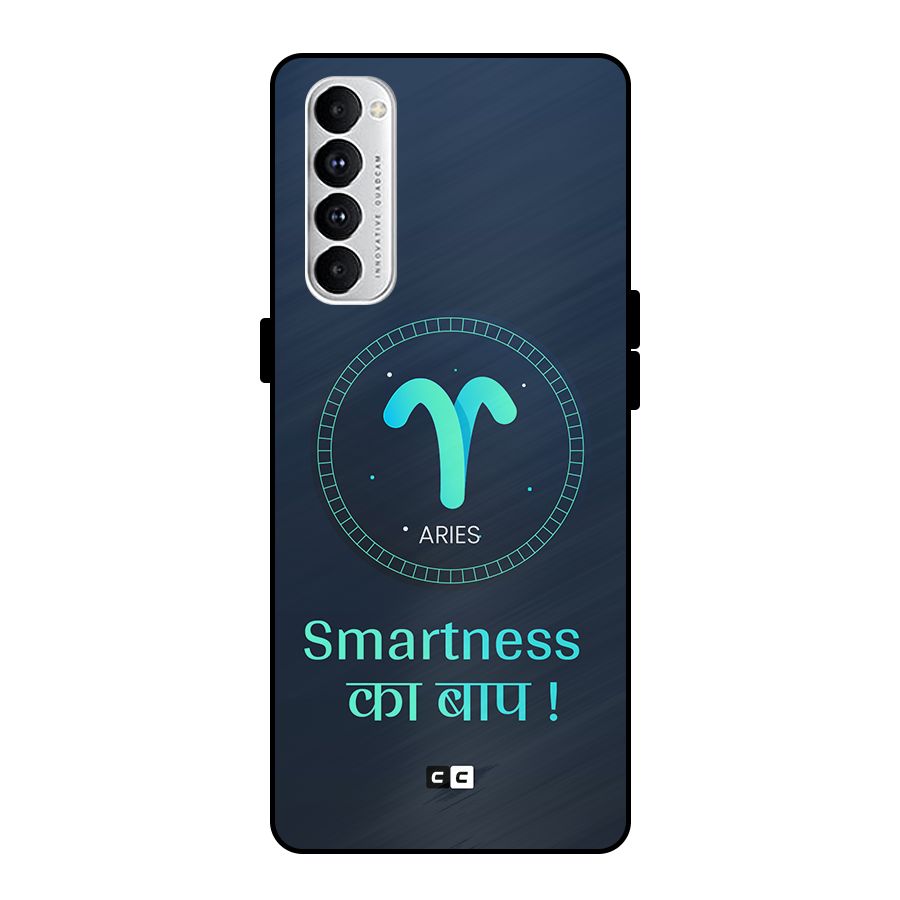 Smart Aries Metal Back Case for Oppo Reno4 Pro