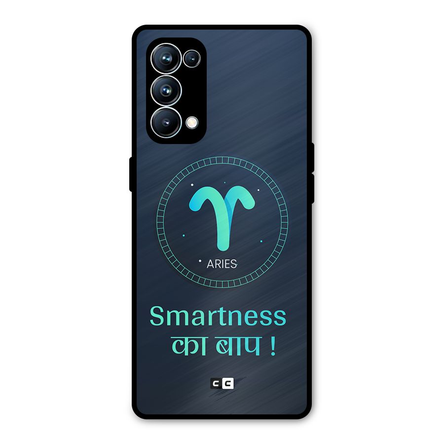 Smart Aries Metal Back Case for Oppo Reno5 Pro 5G
