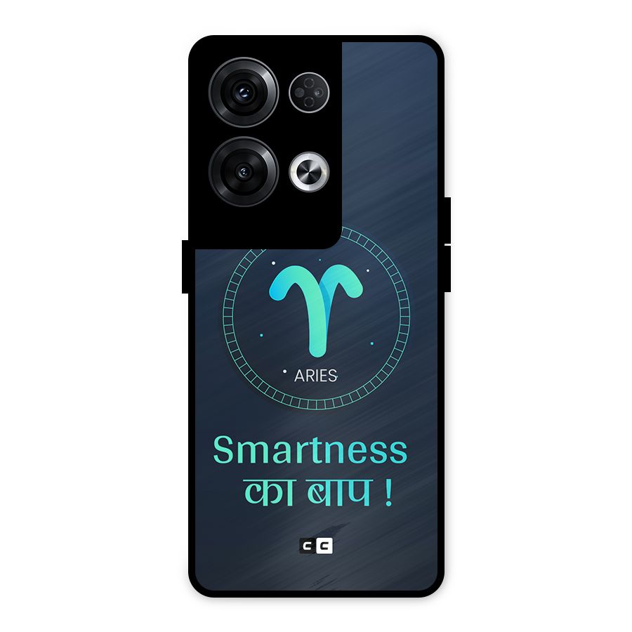 Smart Aries Metal Back Case for Oppo Reno8 Pro 5G