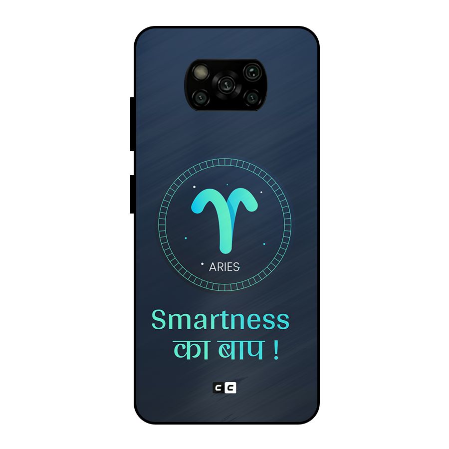 Smart Aries Metal Back Case for Poco X3