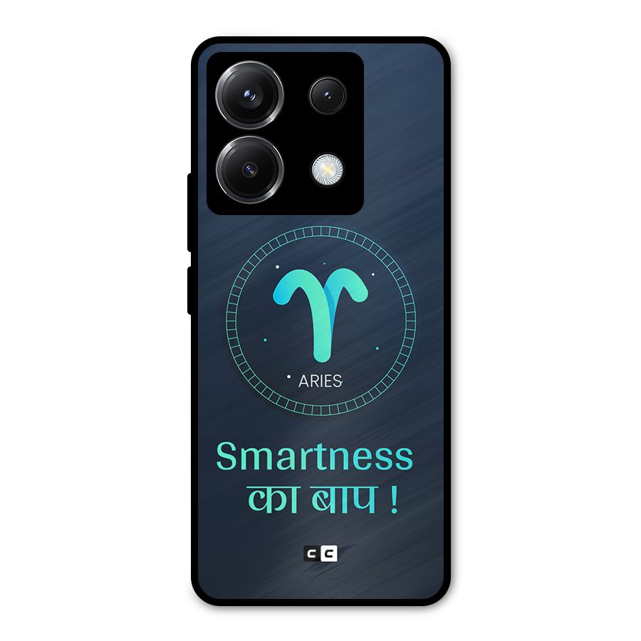 Smart Aries Metal Back Case for Poco X6
