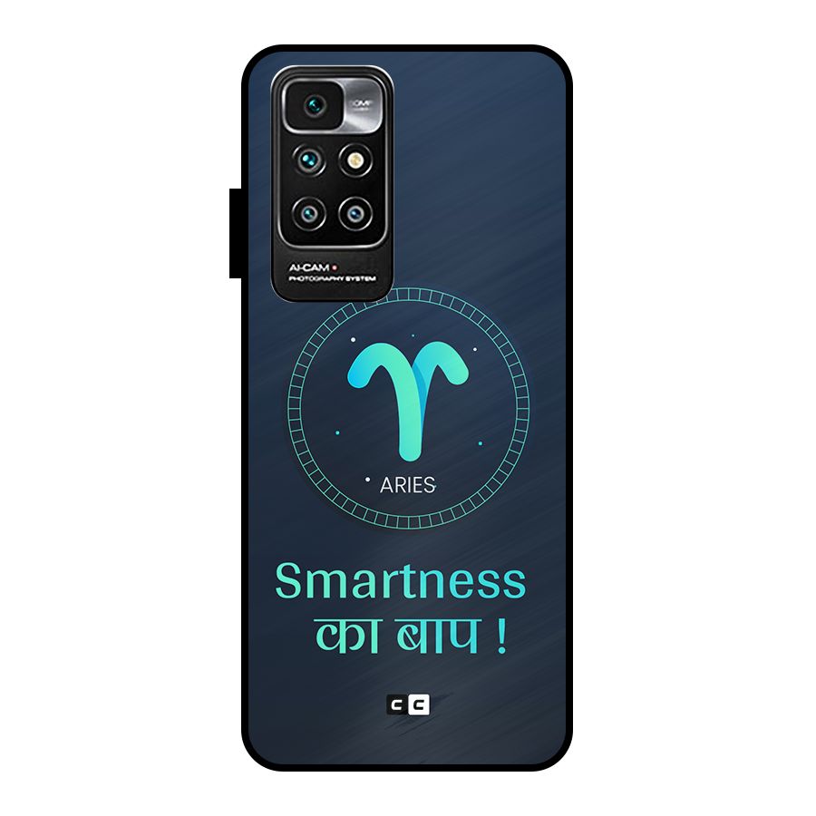 Smart Aries Metal Back Case for Redmi 10 Prime