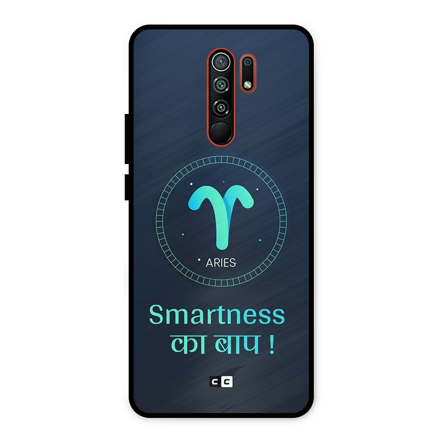 Smart Aries Metal Back Case for Redmi 9 Prime