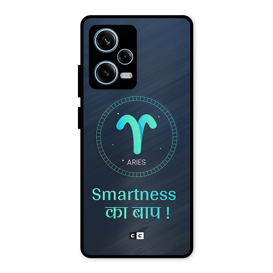 Smart Aries Metal Back Case for Redmi Note 12 Pro