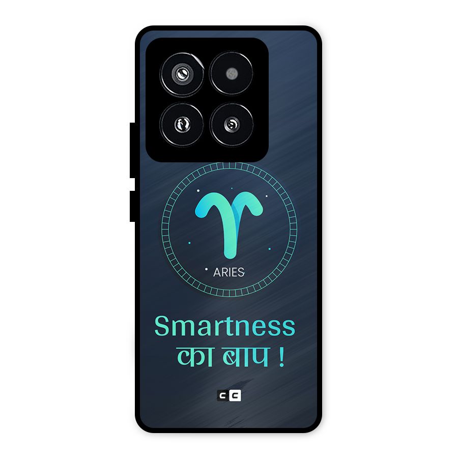 Smart Aries Metal Back Case for Xiaomi 14 Pro