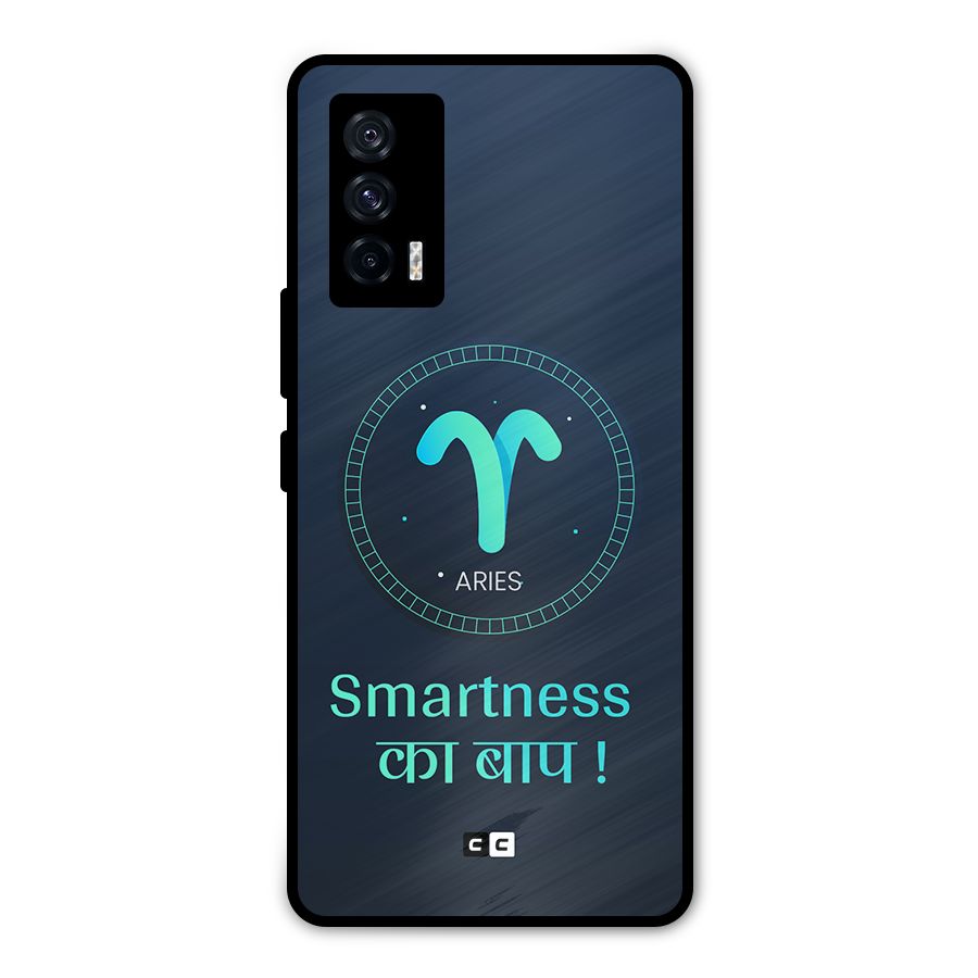Smart Aries Metal Back Case for iQOO 7 5G