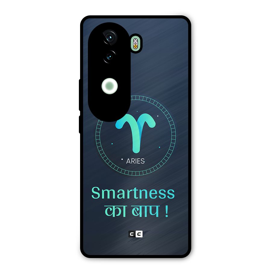Smart Aries Metal Back Case for iQOO Z9s