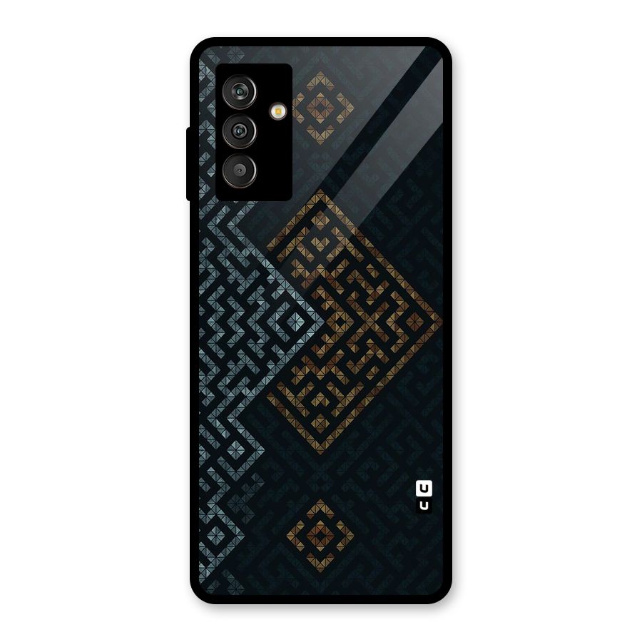 Smart Maze Glass Back Case for Galaxy M13