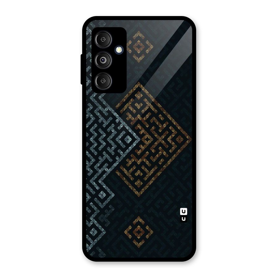 Smart Maze Glass Back Case for Galaxy M14 5G