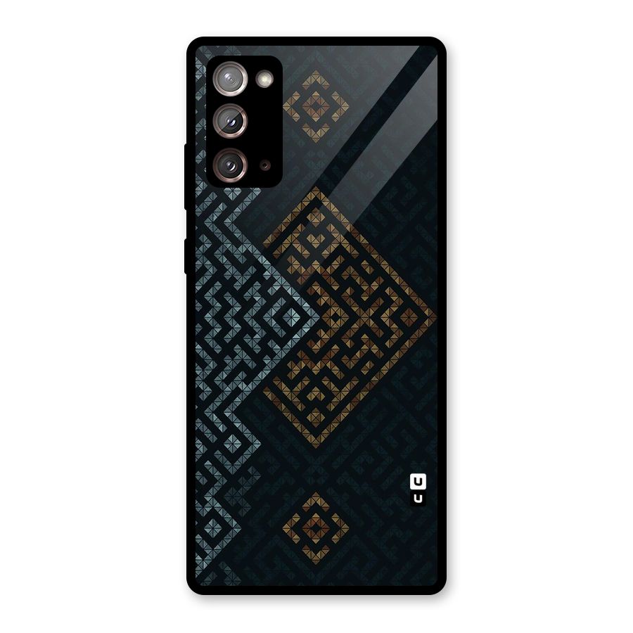 Smart Maze Glass Back Case for Galaxy Note 20