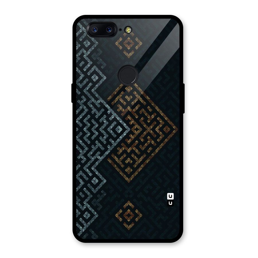 Smart Maze Glass Back Case for OnePlus 5T