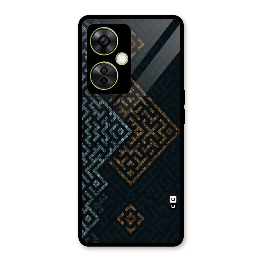 Smart Maze Glass Back Case for OnePlus Nord CE 3 Lite