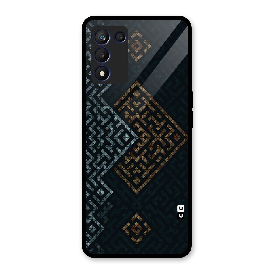 Smart Maze Glass Back Case for Realme 9 5G Speed