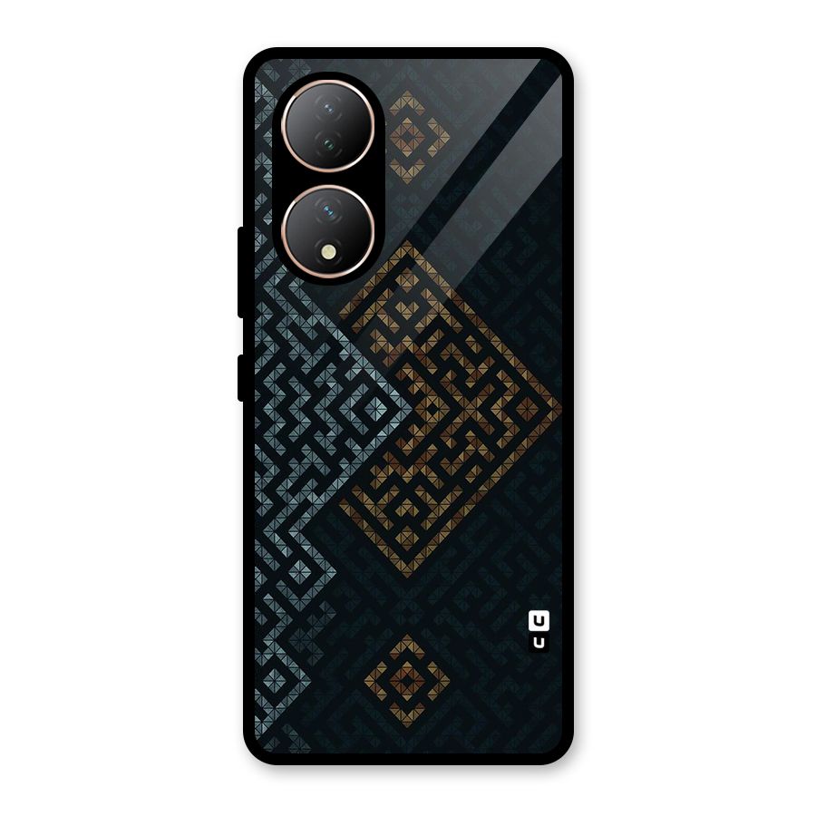 Smart Maze Glass Back Case for Vivo Y100A