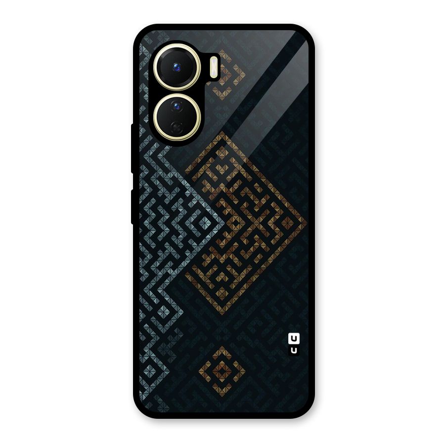 Smart Maze Glass Back Case for Vivo Y16