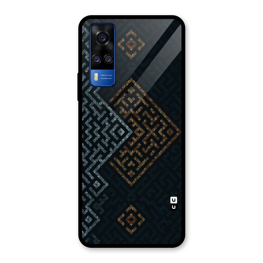 Smart Maze Glass Back Case for Vivo Y31