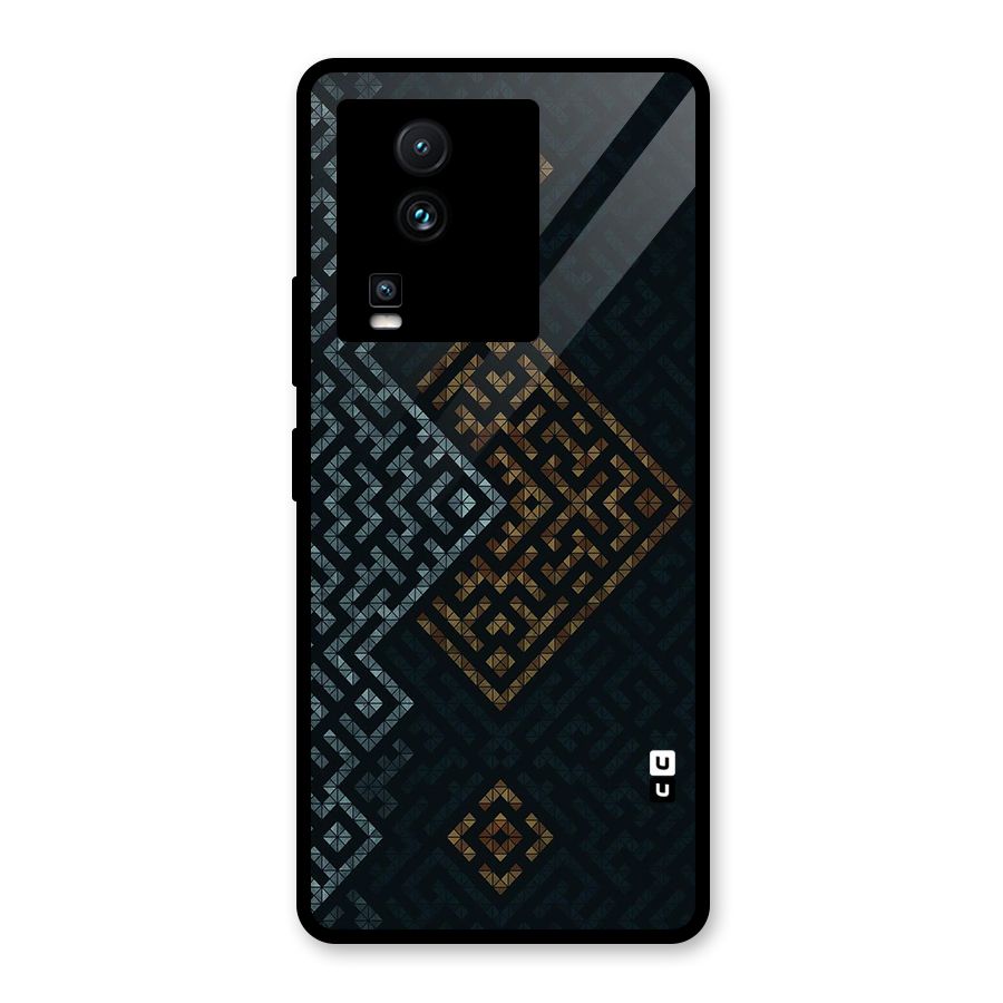 Smart Maze Glass Back Case for Vivo iQOO Neo 7 Pro