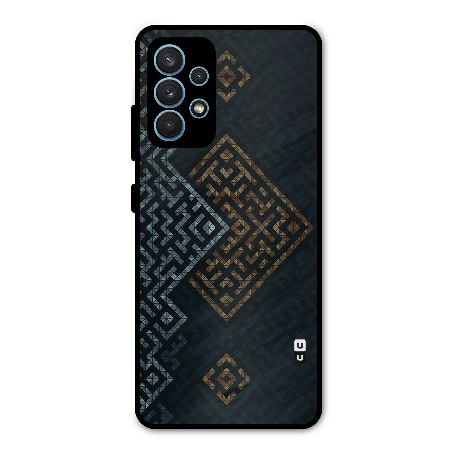 Smart Maze Metal Back Case for Galaxy A32