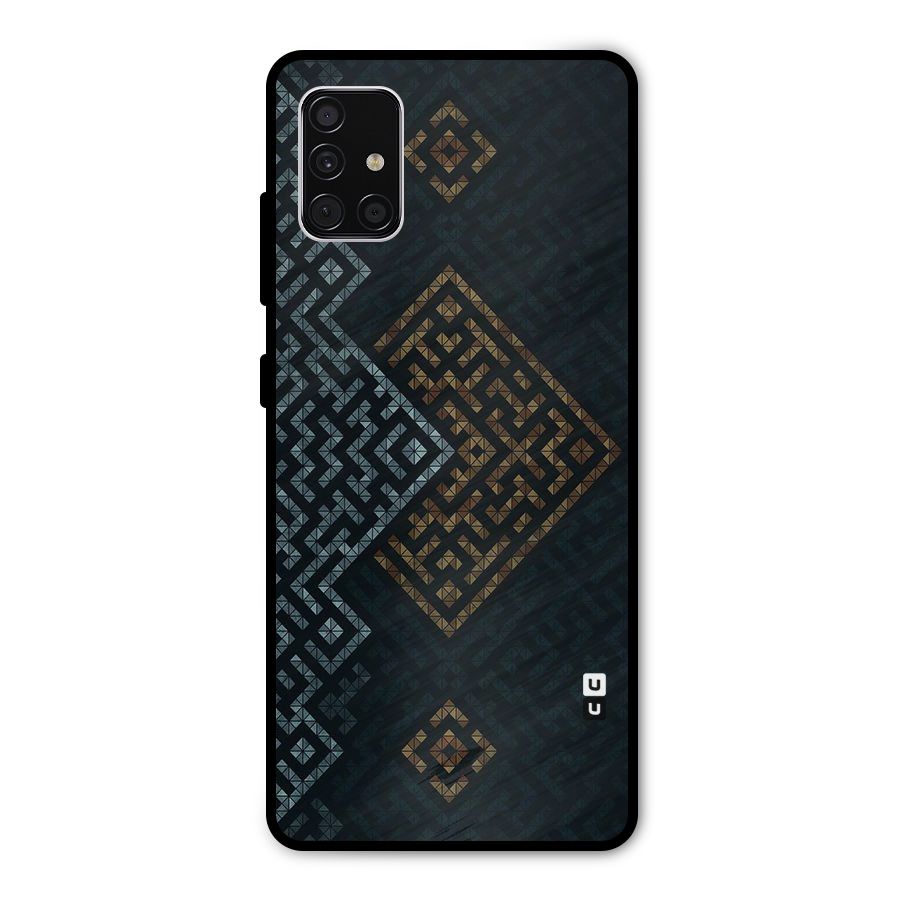 Smart Maze Metal Back Case for Galaxy A51