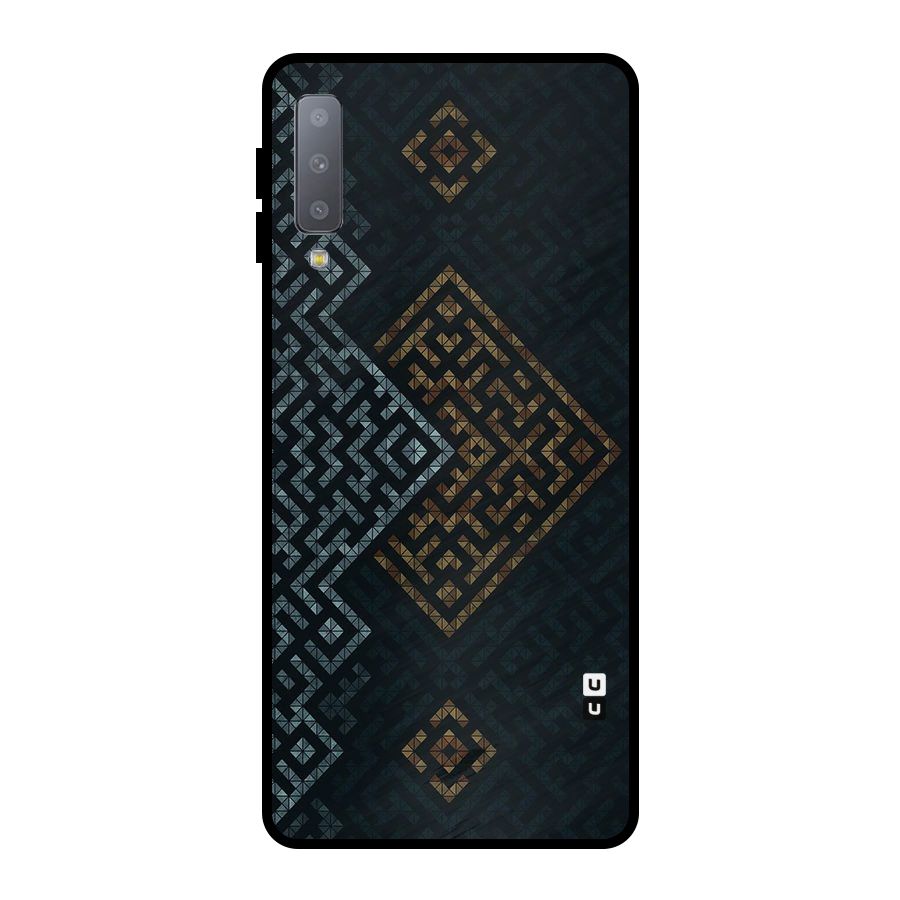 Smart Maze Metal Back Case for Galaxy A7 (2018)