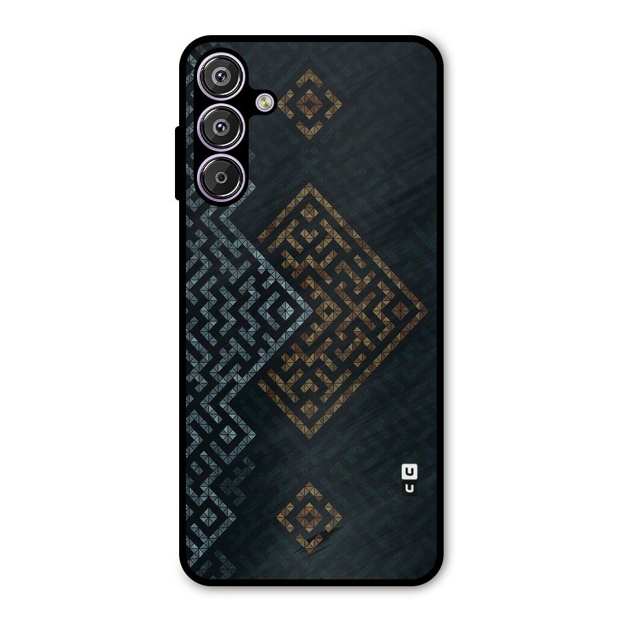 Smart Maze Metal Back Case for Galaxy F15