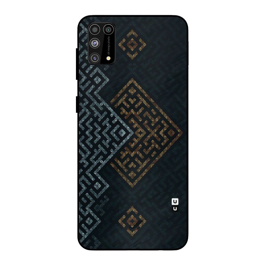 Smart Maze Metal Back Case for Galaxy M31