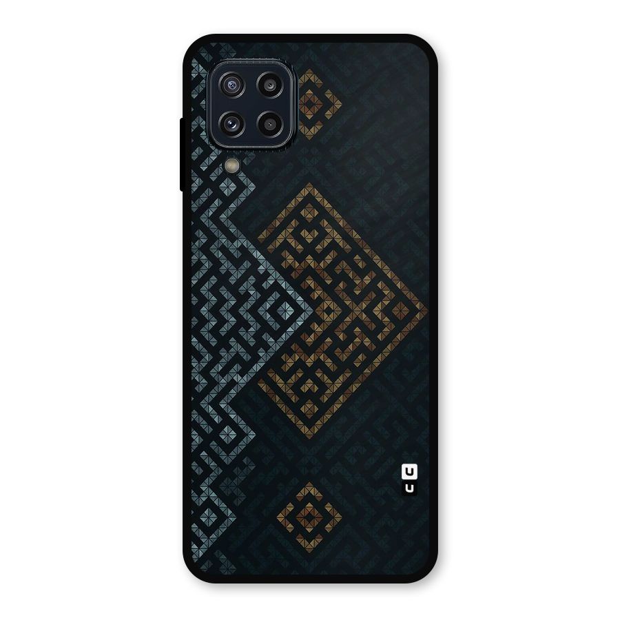 Smart Maze Metal Back Case for Galaxy M32