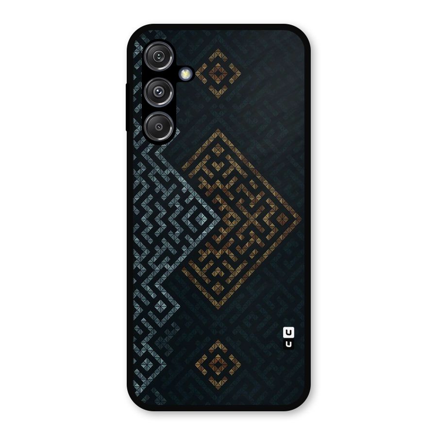 Smart Maze Metal Back Case for Galaxy M34 5G