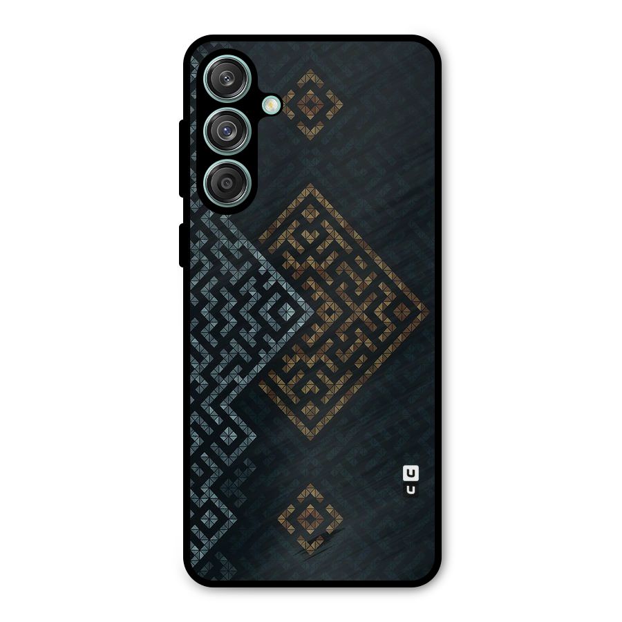 Smart Maze Metal Back Case for Galaxy M55 5G