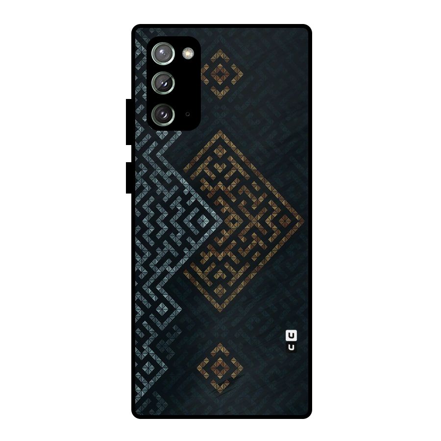 Smart Maze Metal Back Case for Galaxy Note 20
