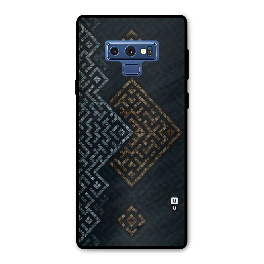 Smart Maze Metal Back Case for Galaxy Note 9