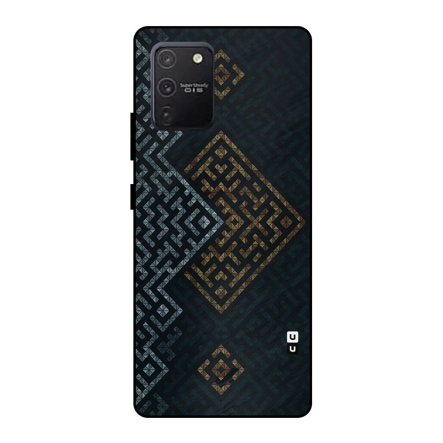 Smart Maze Metal Back Case for Galaxy S10 Lite