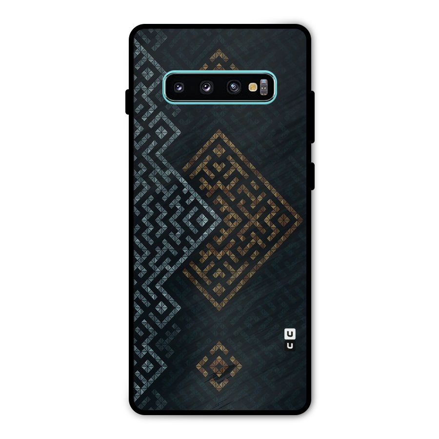 Smart Maze Metal Back Case for Galaxy S10 Plus