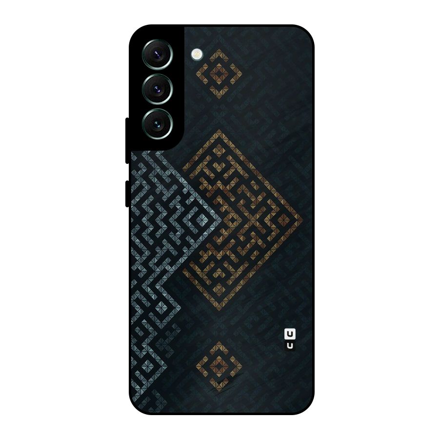 Smart Maze Metal Back Case for Galaxy S22 Plus 5G