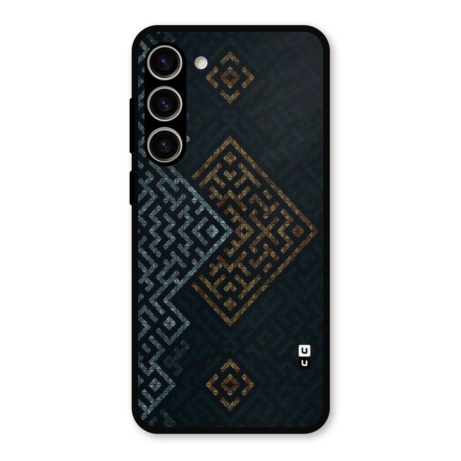 Smart Maze Metal Back Case for Galaxy S23 Plus