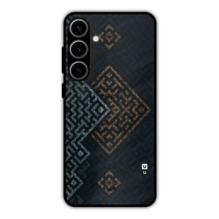 Smart Maze Metal Back Case for Galaxy S24 Plus