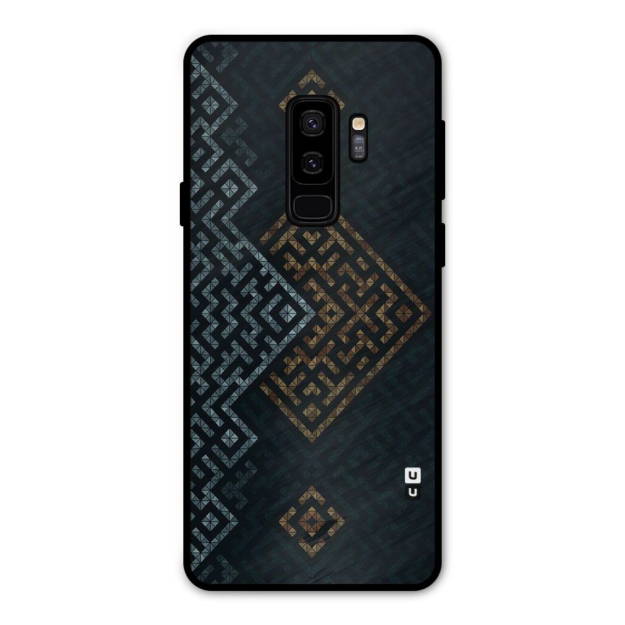 Smart Maze Metal Back Case for Galaxy S9 Plus