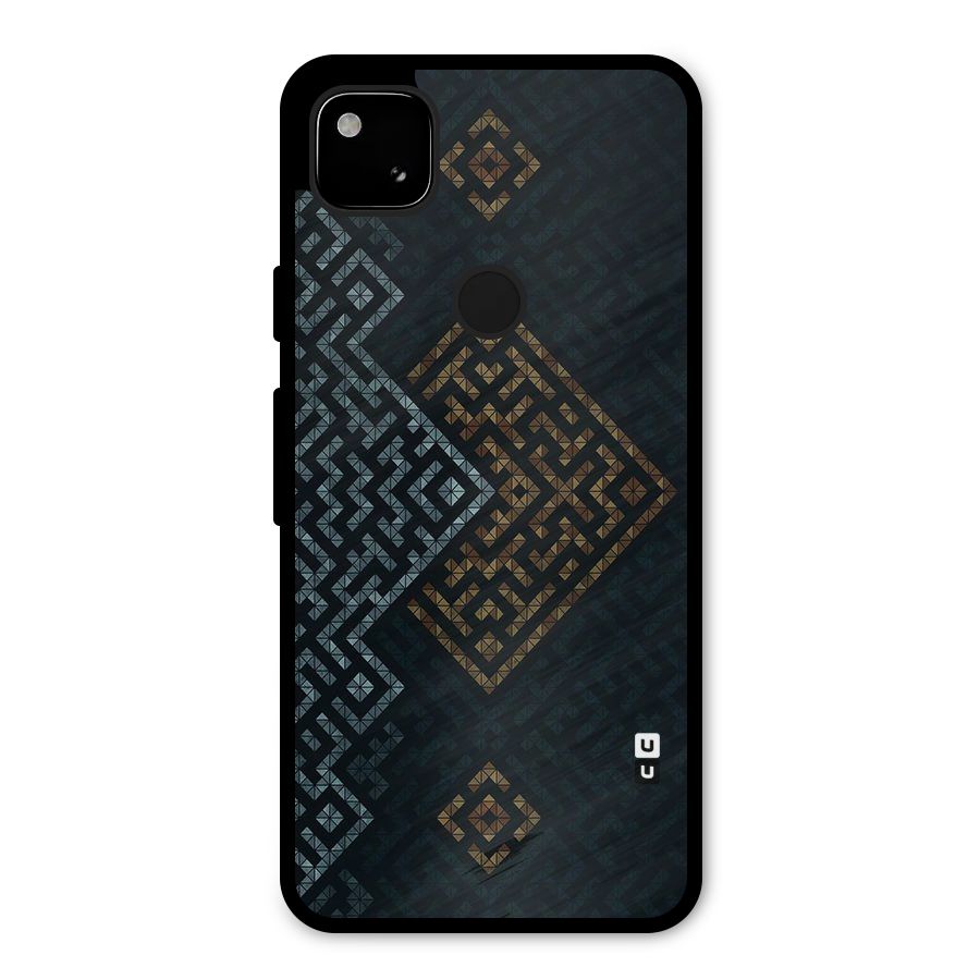 Smart Maze Metal Back Case for Google Pixel 4a