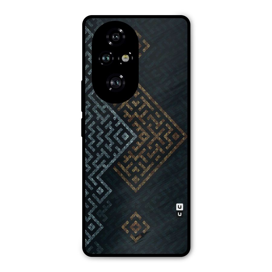 Smart Maze Metal Back Case for Honor 200 Pro