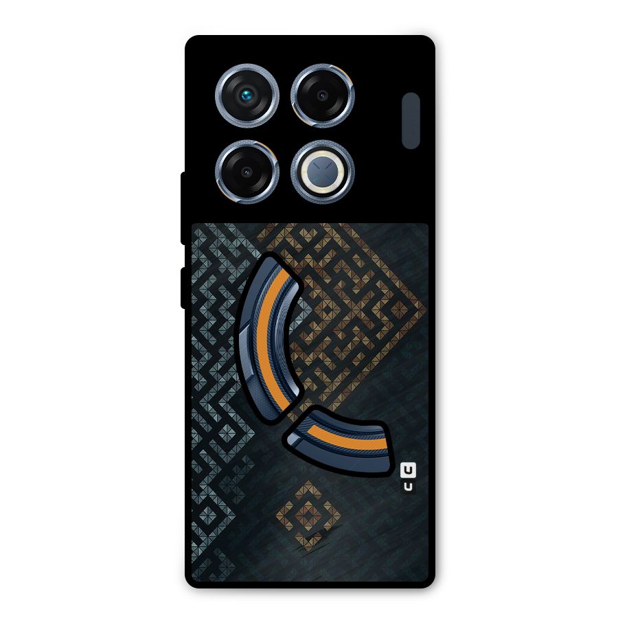 Smart Maze Metal Back Case for Infinix GT 20 Pro